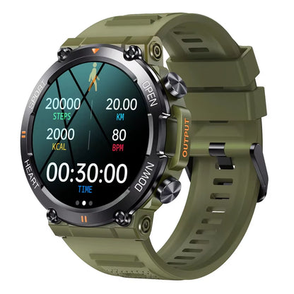 K56Pro Men's Smart Watch - Heart Rate Monitor, Bluetooth Connectivity, 1.39" HD Screen, 400mAh Long Battery Life, Perfect for Outdoor Sports