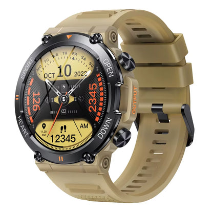 K56Pro Men's Smart Watch - Heart Rate Monitor, Bluetooth Connectivity, 1.39" HD Screen, 400mAh Long Battery Life, Perfect for Outdoor Sports