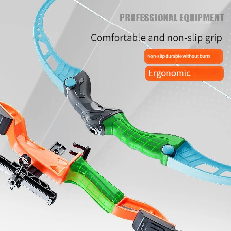 52Cm Kids Archery Bow and Arrow Set - Perfect Outdoor Shooting Toy with Target for Boys and Girls!