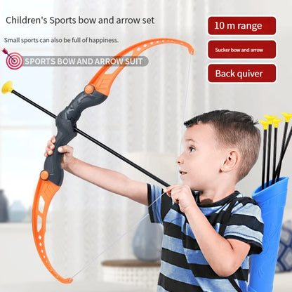 52Cm Kids Archery Bow and Arrow Set - Perfect Outdoor Shooting Toy with Target for Boys and Girls!
